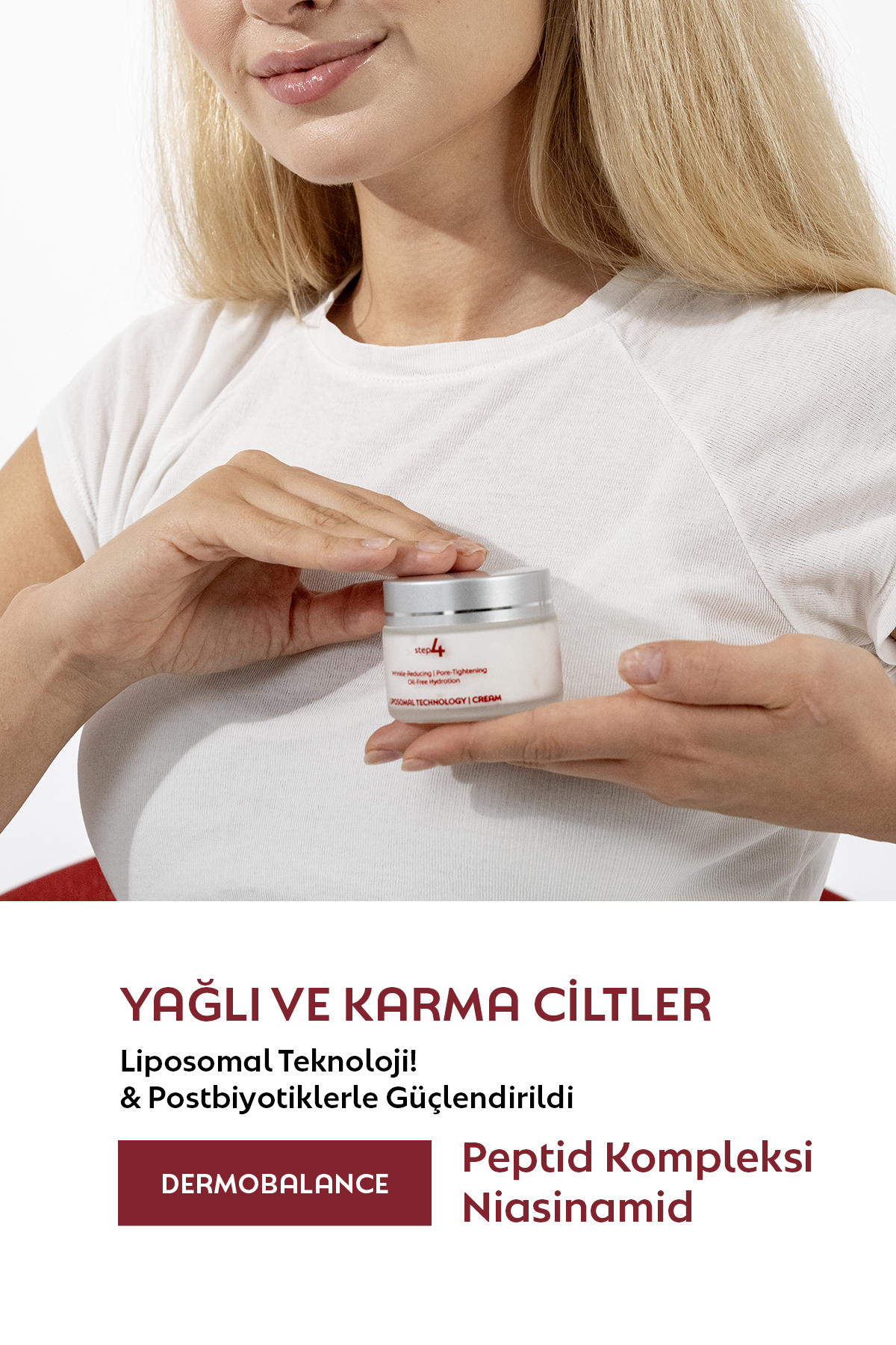 No: 4 DermoBalance Peptide Kompleksi & Niacinamide Cilt Kremi